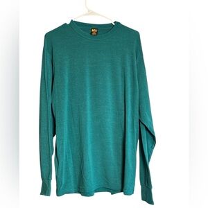 REI Co-op Men’s XL Green Long Sleeve Performance Shirt USA Made